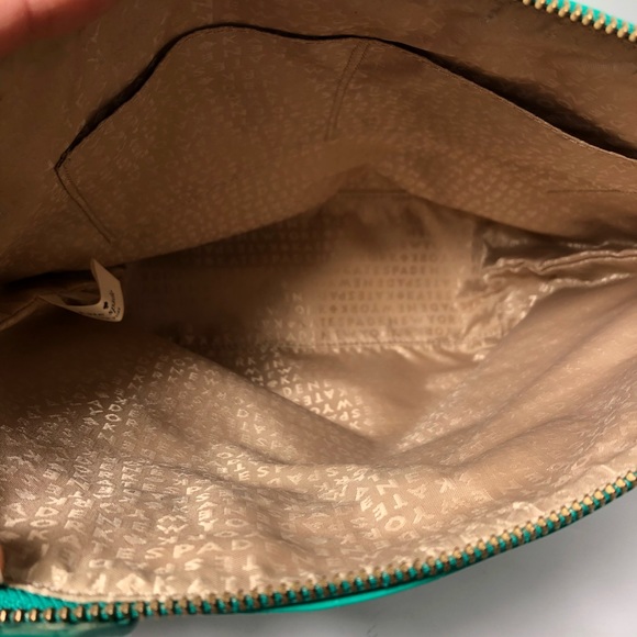 Kate Spade Teal Tote Bag - Picture 11 of 13